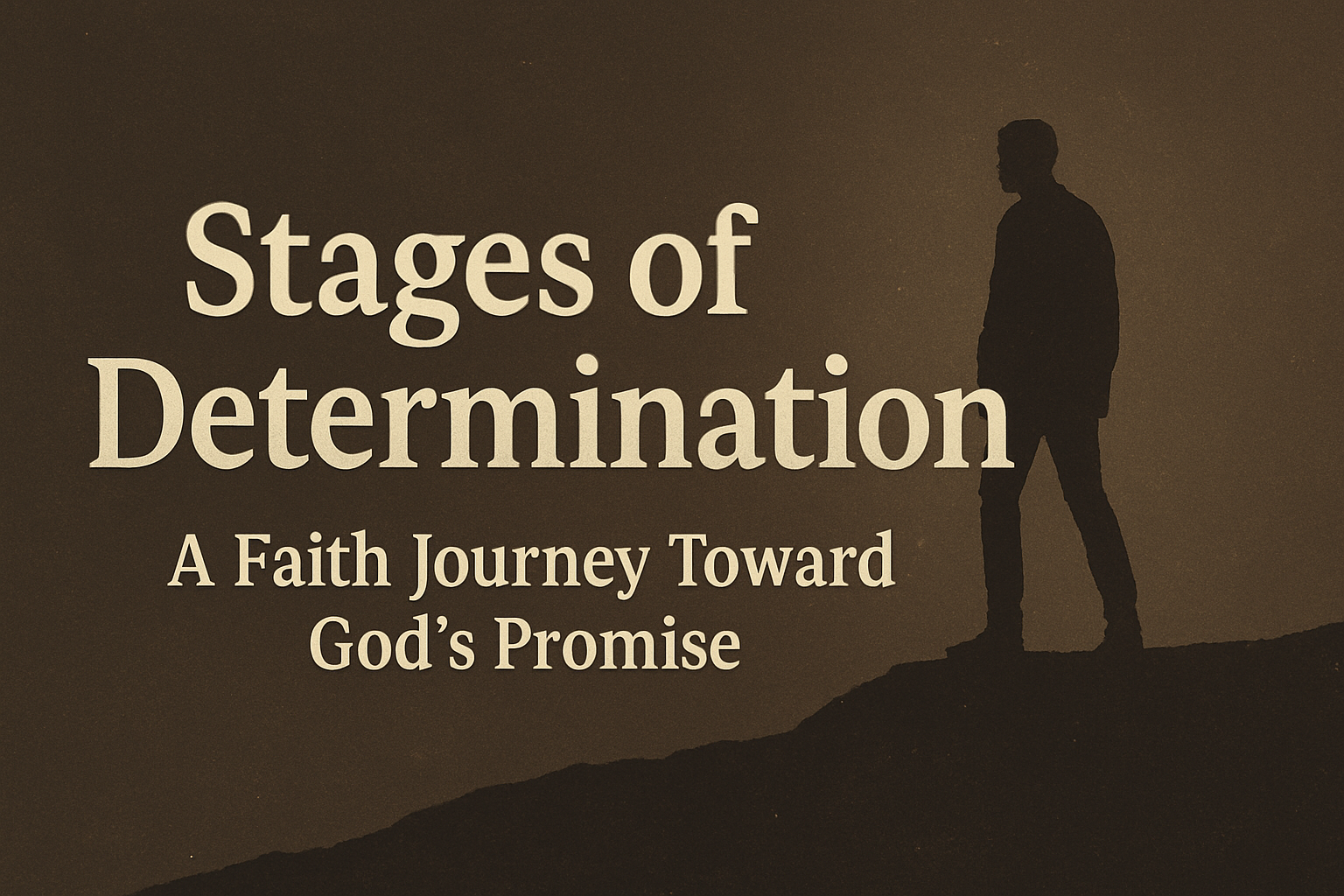 A Faith Journey Toward God’s Promise
